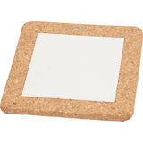 Https: www.cchobby.nl onderzetter-met-lijst-van-kurk-afm-15-5x15-5x1-cm-wit-10-stuk-1-doos - afbeelding 1