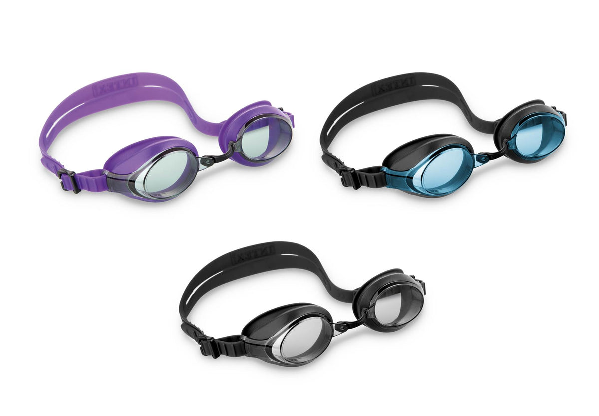 Intex zwembril silicone sport racing 8+