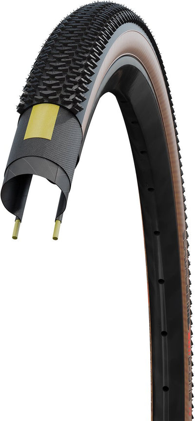 Schwalbe buitenband G-One R Evo V-Guard 27.5 x 1.70 zw t-skin vouw