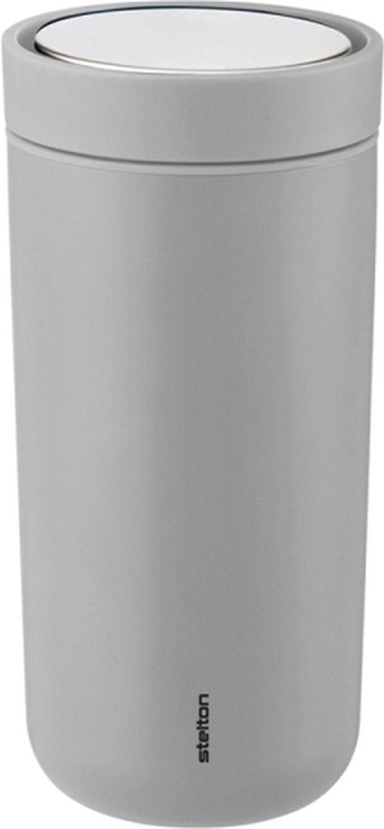 Merkloos sans marque stelton to go click thermosbeker grey