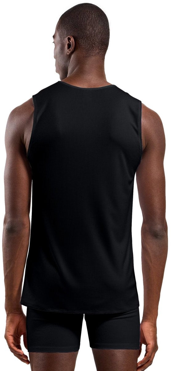 Odlo active light base layer singlet met ronde hals - mannen - zwart - m