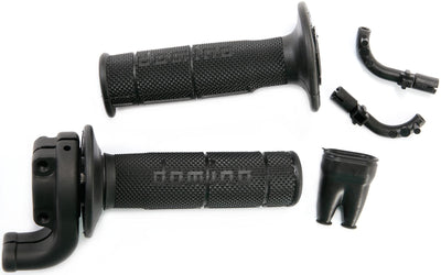Domino gasgriffarmatur throttle grips alu sw 2-pull,handleg