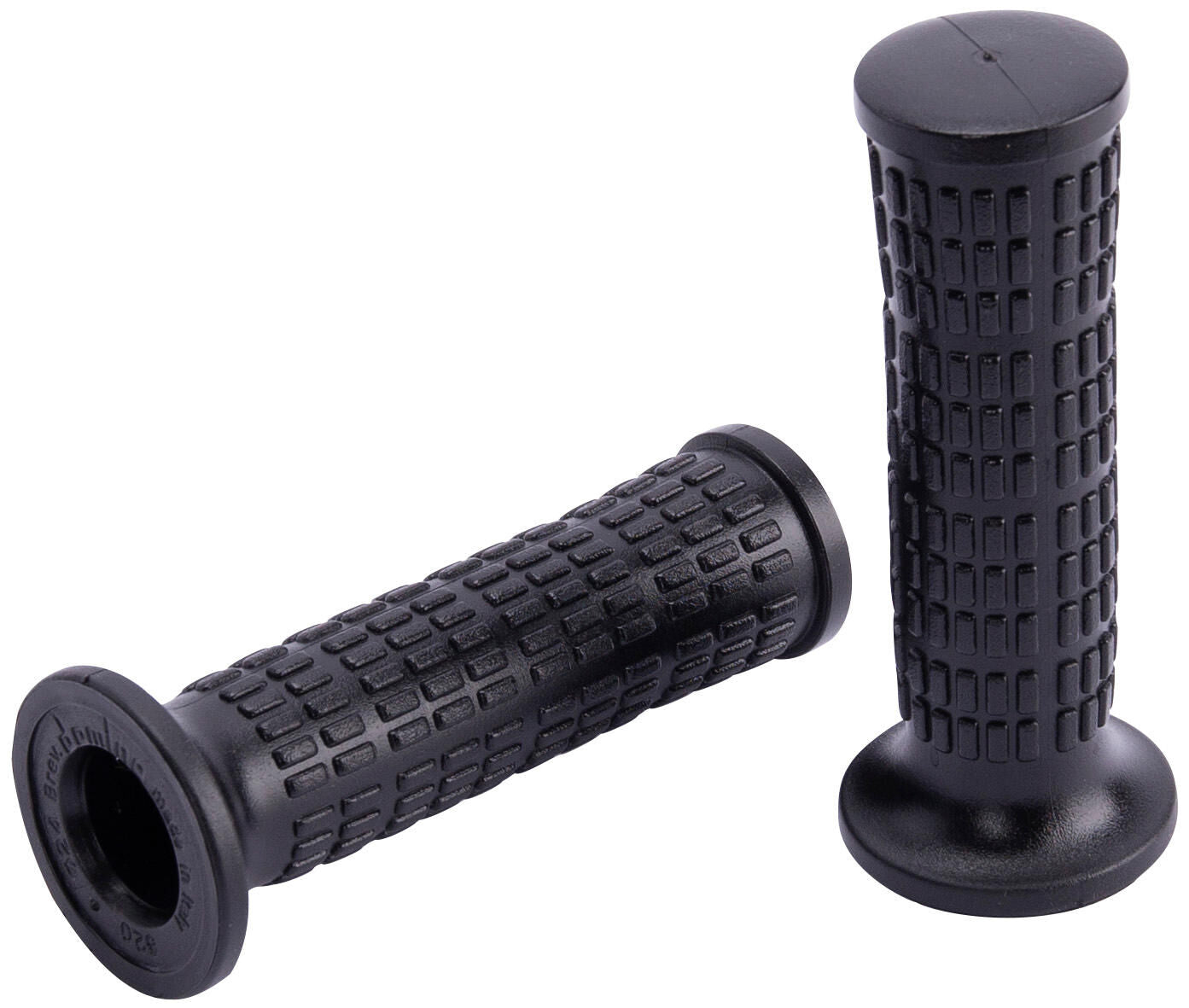 Domino rubber handvat piaggio style rubber grip 1990 sw 122mm closed