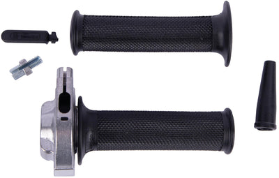 Domino gasgriffarmatur vintage throttle grips alu pole 1-pull type hf
