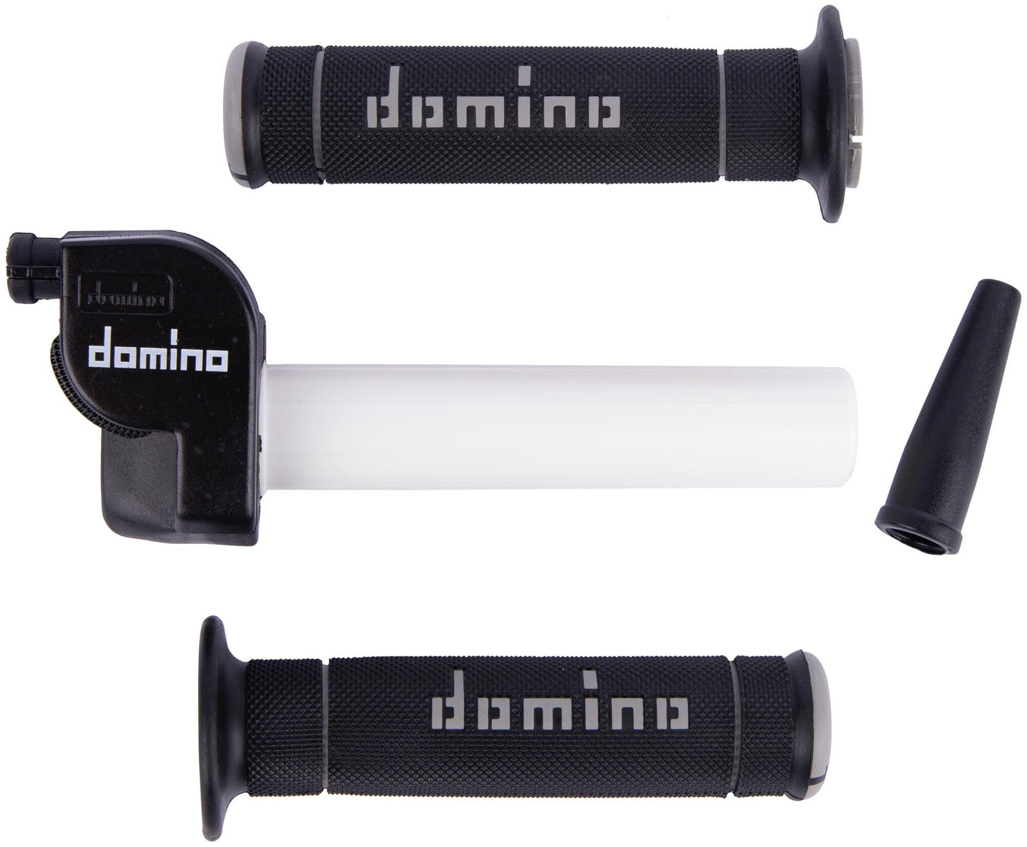 Domino gasdraaigreep armatuur trial throttle grips plast sw 1-train