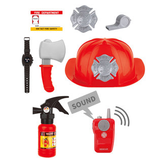 Otto simon brandweer verkleedset met accessoires