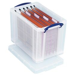 Opbergbox really useful boxes 24l transparant