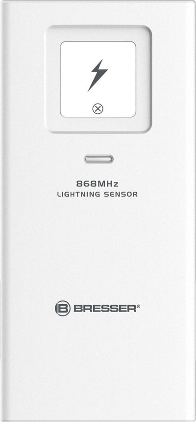 Bresser bliksemsensor - bereik ca. 100m - met lichtsignaal op sensor