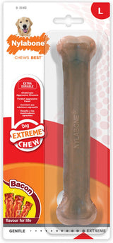 Nylabone dura chew voor harde bijters baconsmaak - afbeelding 1