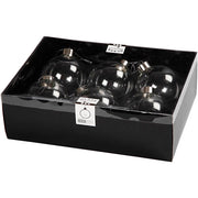 Https: www.cchobby.nl glazen-ornamenten-h-8-9-cm-d-7-9-cm-transparant-6-stuk-1-doos - afbeelding 2