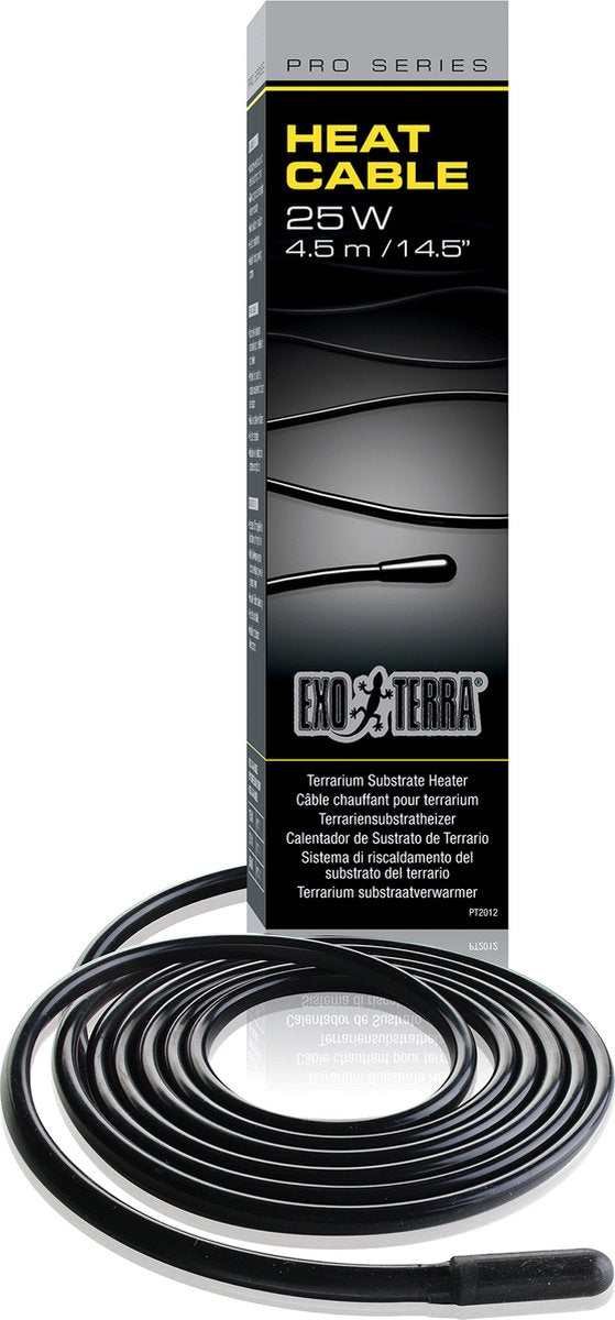 Exo terra kabelverwarming - 4.5 meter - 25w