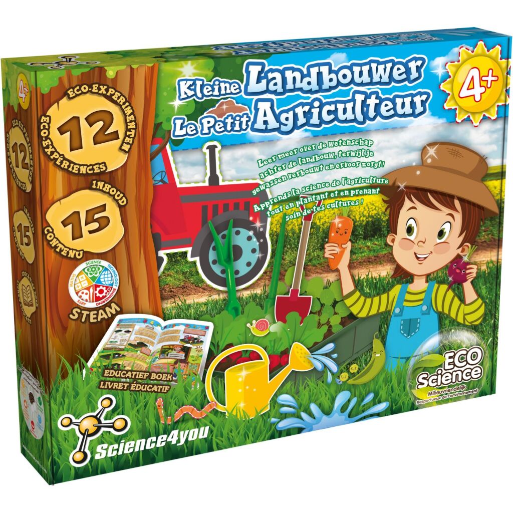 Science4you kleine landbouwer + experimenten