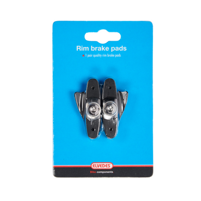 remblokken cantilever 55 x 12 mm zwart 2 stuks