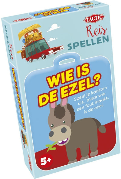 Tactic reisspel wie is de ezel?