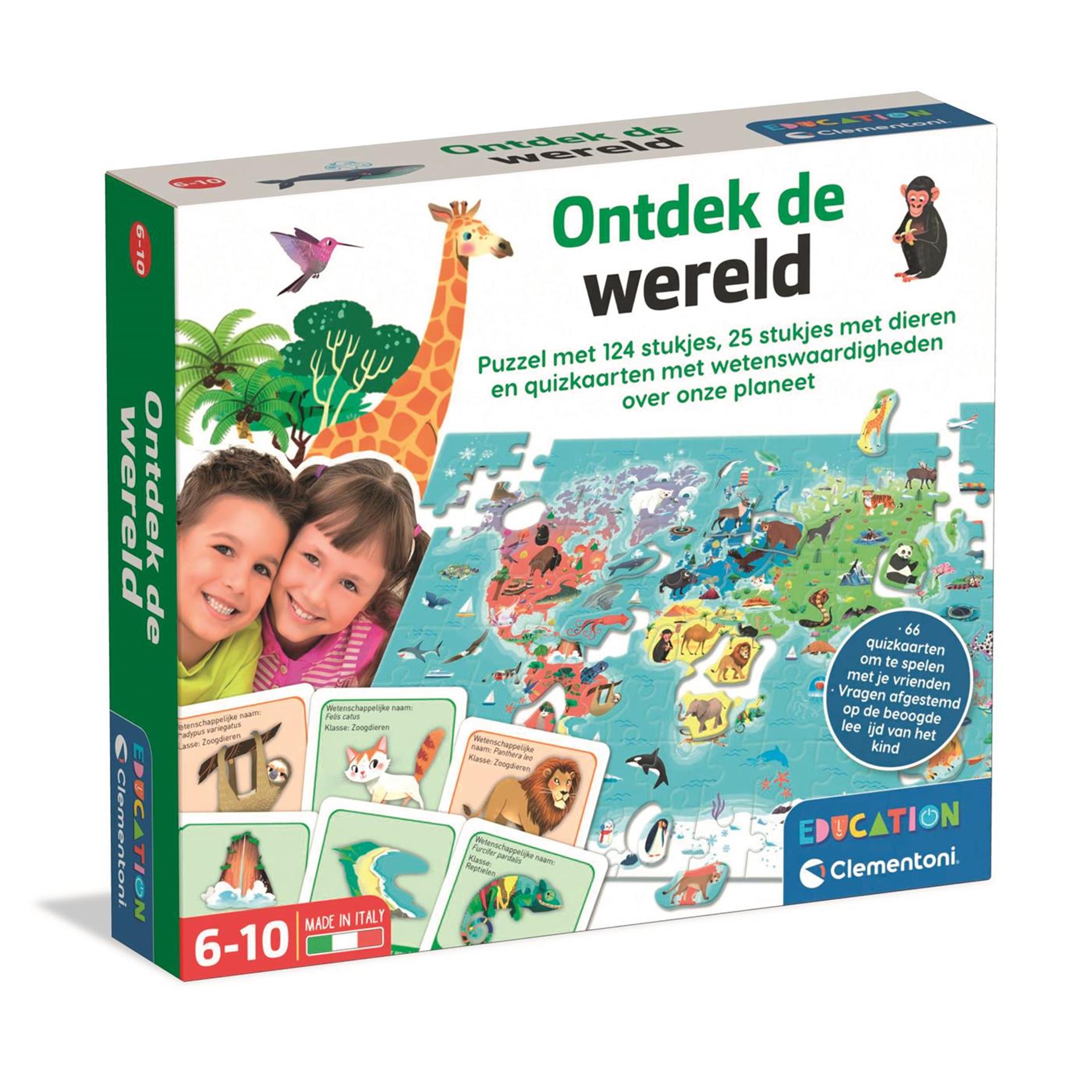 Clementoni education ondekt de wereld 6-10 jaar