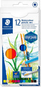 Staedtler aquarel kleurpotloden - set 12 st