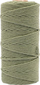 Vaessen creative macrame touw - olijfgroen - 3mmx100m