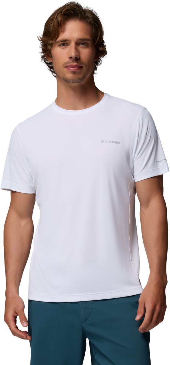 Columbia zero rules™ light ss crew heren outdoorshirt - white xxl