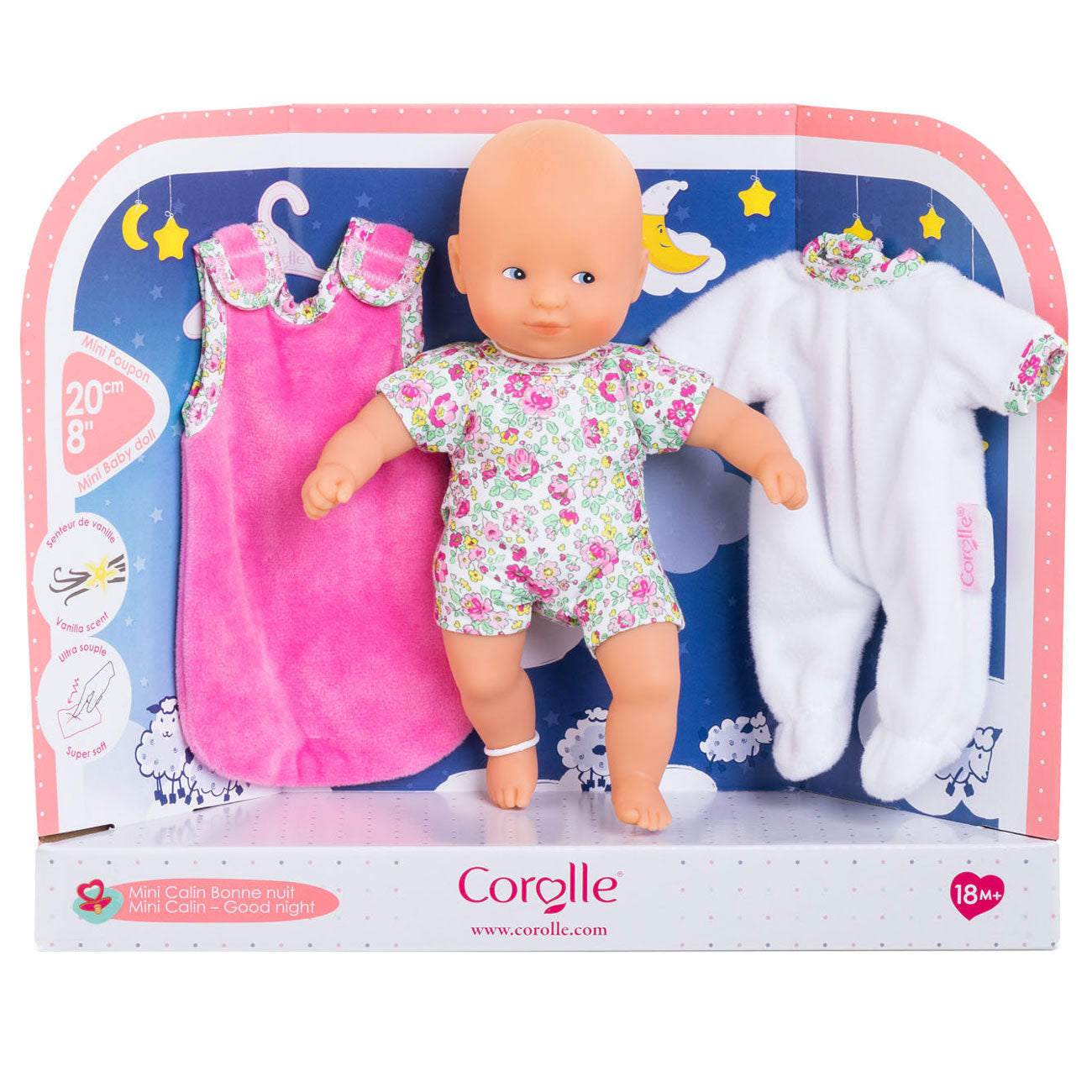 Corolle Mon Premier Poupon Babypop Good Night Set, 30cm