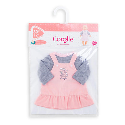 Corolle mon premier poupon - poppenjurk met shirt, 30cm