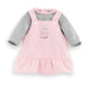 Corolle mon grand poupon - poppenjurk met shirt, 36cm