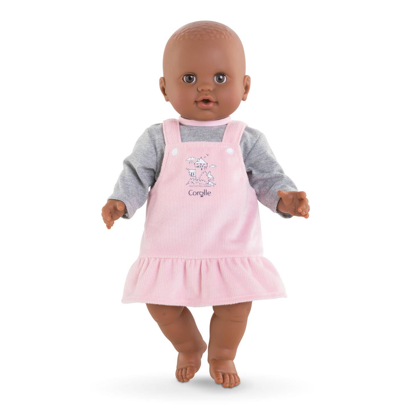 Corolle mon grand poupon - poppenjurk met shirt, 36cm