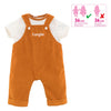 Corolle poppenkleding - babypop overall 2in1 36cm - accessoire.