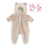 Corolle poppen berenpakje - babypop kleding 36cm - zacht en schattig. - afbeelding 3