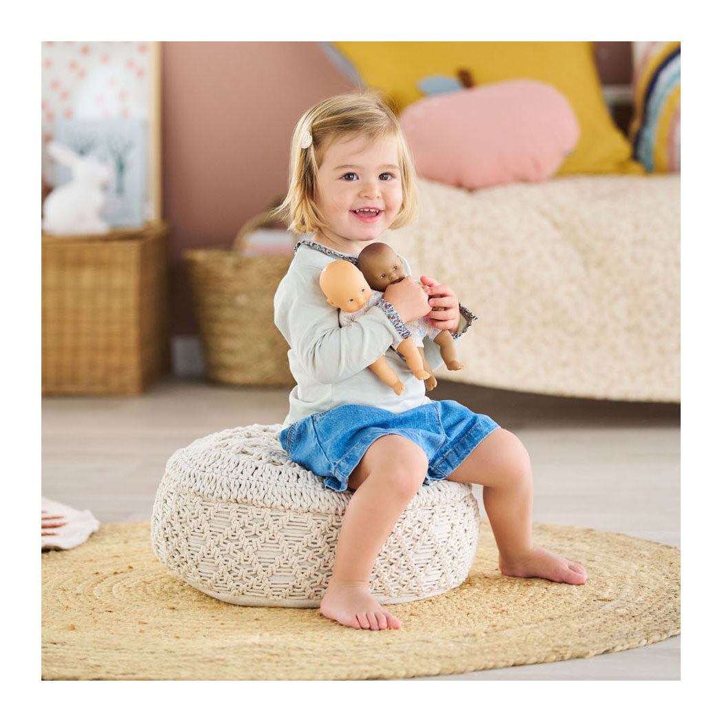 Corolle babypop mini calin konijn bruine ogen 20cm - pop voor kinderen.