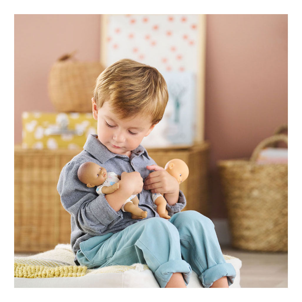 Corolle babypop mini calin konijn bruine ogen 20cm - pop voor kinderen.