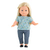 Corolle ma blouse bloemen, 36cm