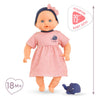 Corolle badpop calypso - zwemvriendje walvis 30cm pop voor waterpret.