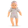 Corolle grote babypop met bloemetjes, 36cm