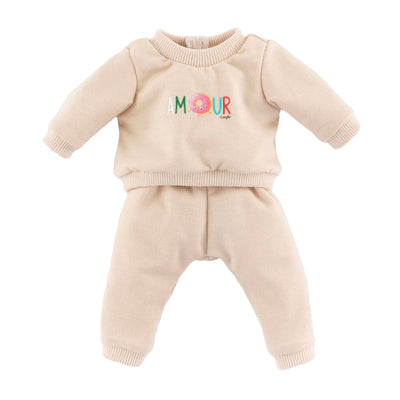 Corolle beige trainingspak voor babypop, 30cm