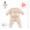 Corolle beige trainingspak voor babypop, 30cm