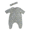 Corolle poppen pyjama glitter in het donker en haarband, 36cm