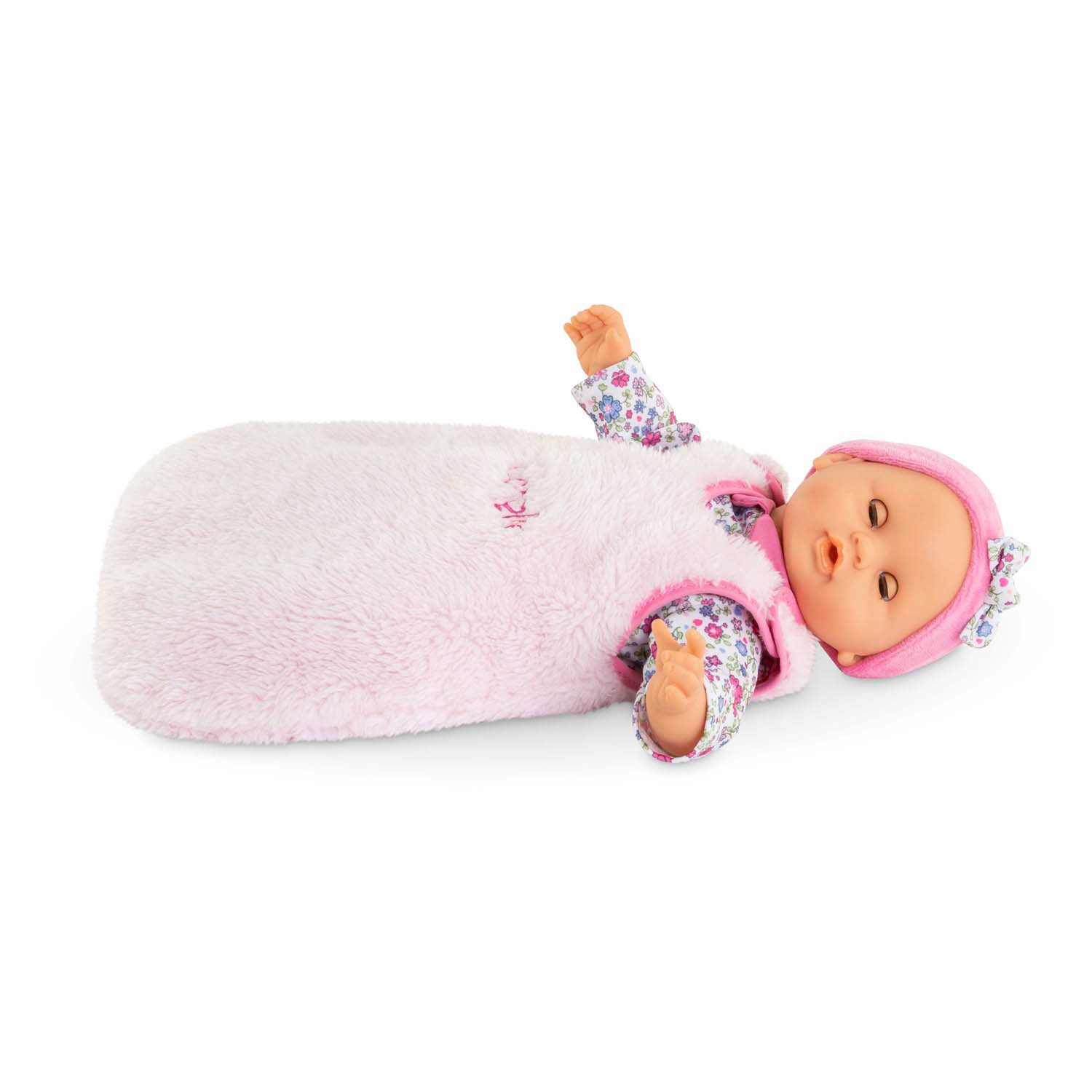 Corolle pluche slaapzak voor poppen, 30cm