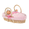 Corolle gevlochten mandenset set voor babypop - pluche