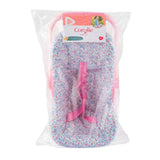 Corolle poppen draagzak bloemen babypop 36cm roze speelgoed. - afbeelding 2