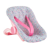 Corolle poppen draagzak bloemen babypop 36cm roze speelgoed. - afbeelding 3