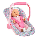 Corolle poppen draagzak bloemen babypop 36cm roze speelgoed. - afbeelding 4