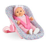 Corolle poppen draagzak bloemen babypop 36cm roze speelgoed. - afbeelding 5