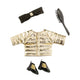 Corolle couture outfit set met accessoires voor poppen, 36cm