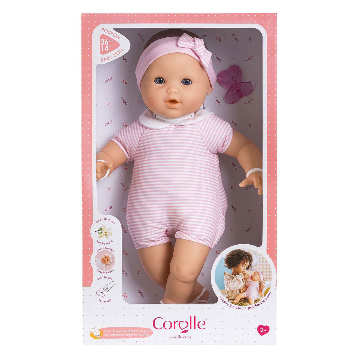 Corolle mon grande poupon babypop my adorable large baby doll - 36cm