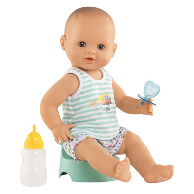 Corolle mon grande poupon drink- en plaspop paul - 36cm