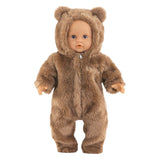 Corolle bunting brown bear onesie - 30cm - afbeelding 3
