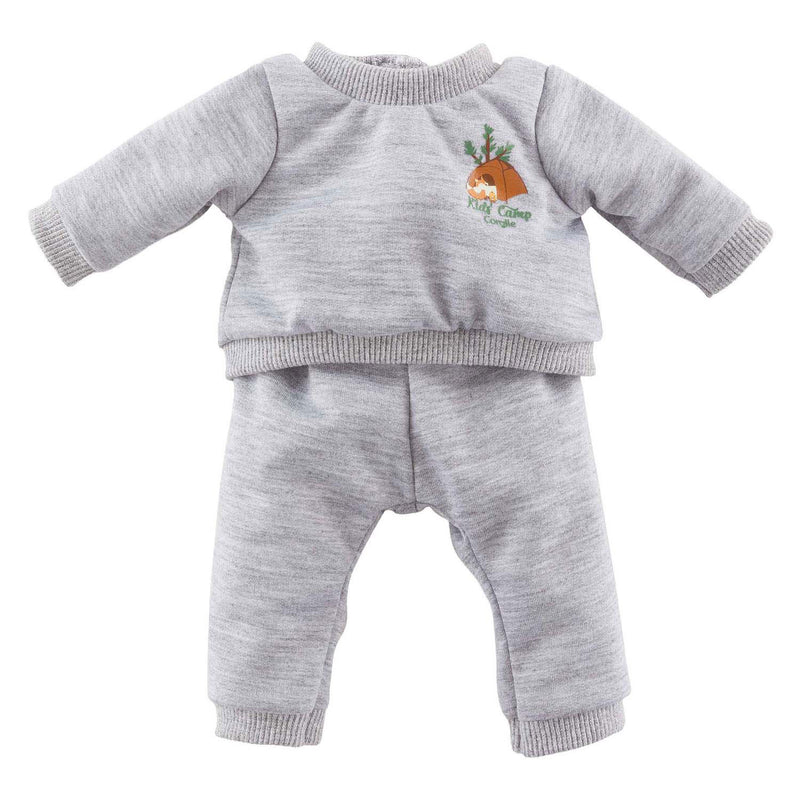 Corolle grijs joggingpak kleine ontdekker - 30cm