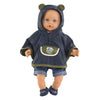 Corolle regenponcho kleine ontdekker - 30cm