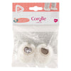 Corolle poppensloffen - zachte sloffen accessoire voor pop 30cm.