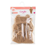 Corolle poppenkostuum bruin berenpakje 36cm zachte onesie. - afbeelding 2